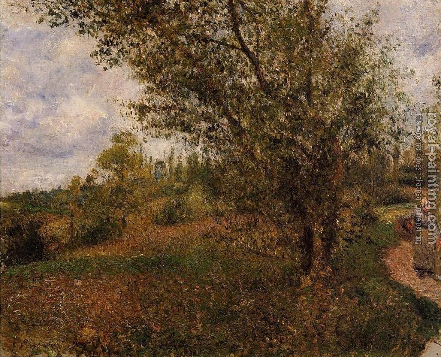 Camille Pissarro : Pontoise Landscape, Through the Fields